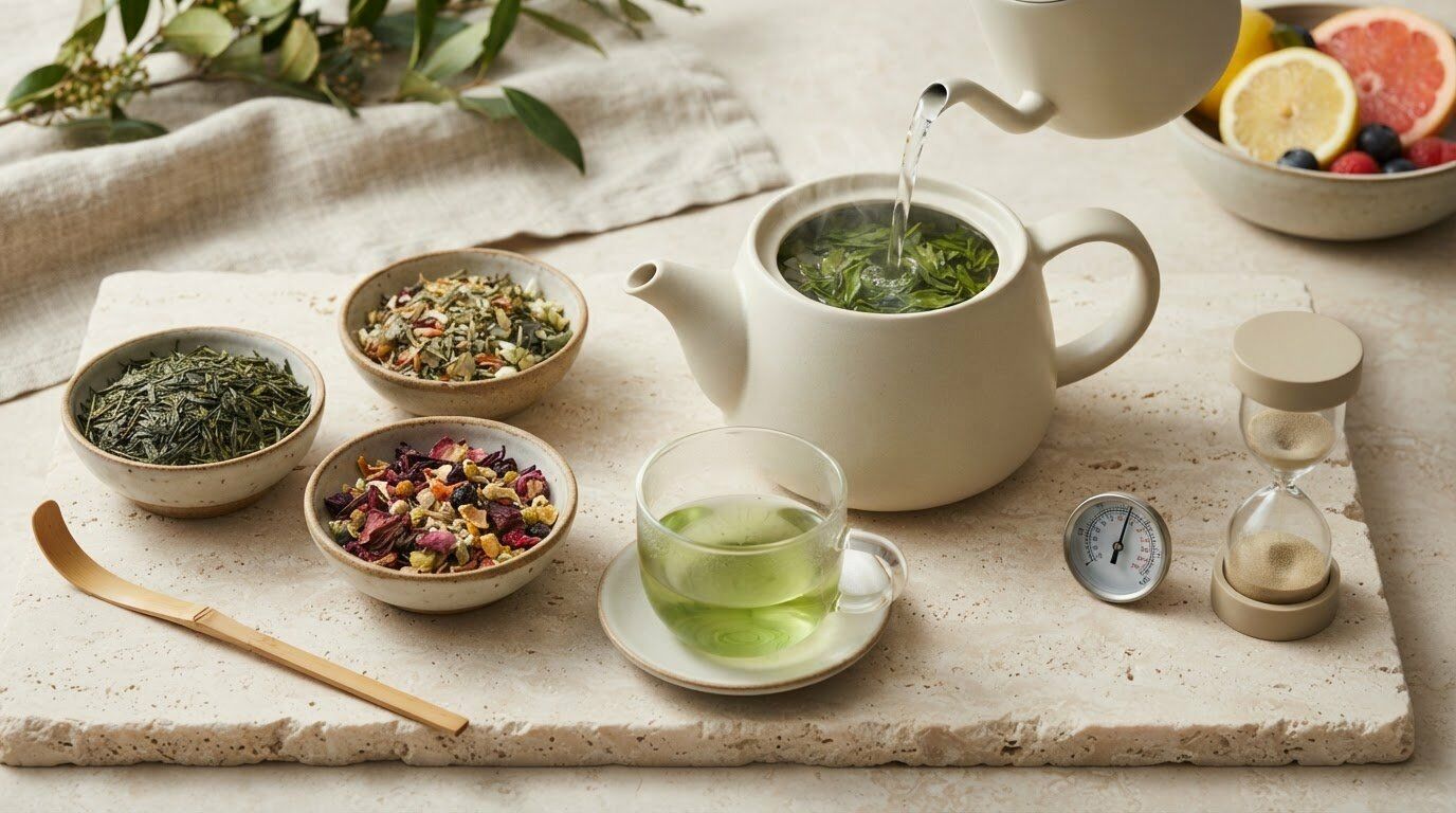 How to Brew Green Tea: Temperature, Time, and Taste