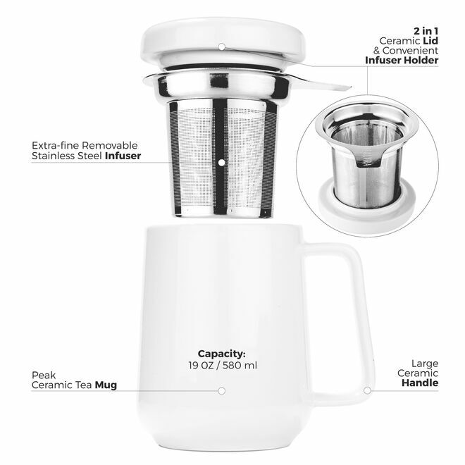Peak Keramiktasse Infusor
