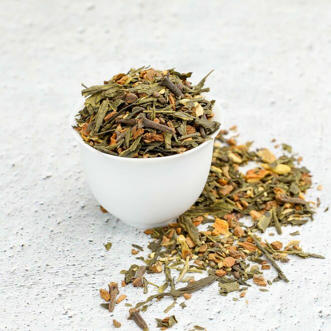 Orange Cinnamon Green Chai