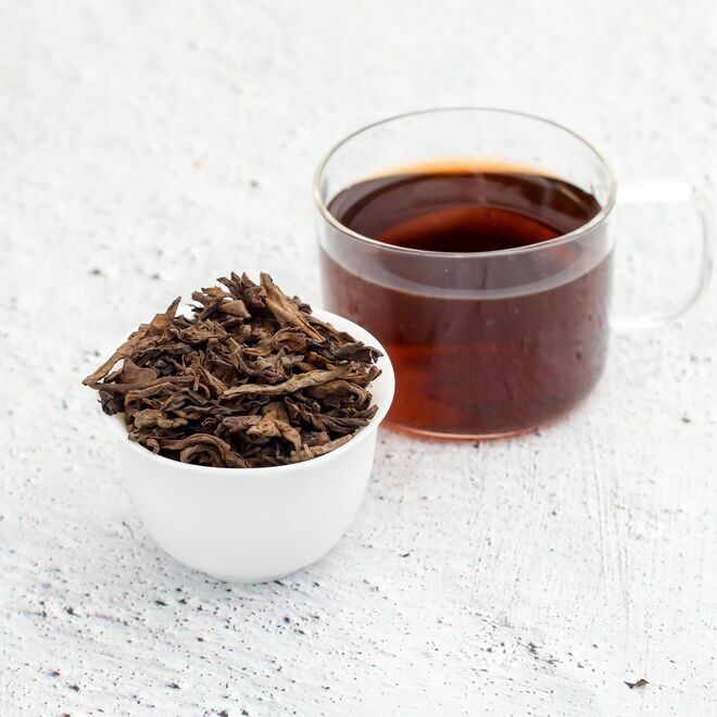 Mengku Da Ye Pu'erh mûr à grandes feuilles