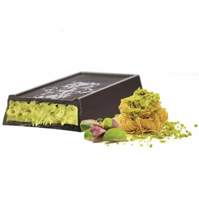 Pistachio Dubai Dark Chocolate Bar 30g